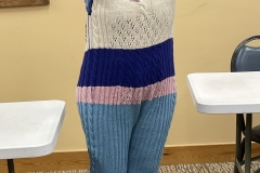 Karen will stay warm come winter!
